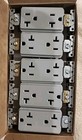 New Lot Of 10 Leviton 16342-gy Duplex Receptacles 20amp  125 Volt  2p  3w  Gray 
