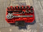 Craftsman 24 Pc 1 4  Drive Ratchet   Socket Set Sae Cmmt81747