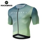 Rockbros Men s Cycling Jersey Mtb Road Bike Short Sleeve T-shirt Summer Clothes