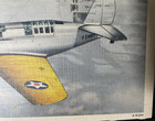 1942 Wwii Era Curtiss New Dive Bomber Sb2c-1 Postcard Linen Navy Plane Stamp