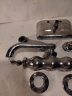 Vintage Chicago Faucet Kitchen Or Laundry Sink Has Soap Dish Holder