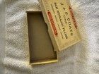 Vintage Thread J  p  Coats 6 Strand Floss Box Blue Red Print