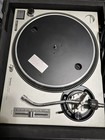Technics Sl-1200mk2 Dj Turntable W  Grundoff Hard Case - Silver - Made In Japan