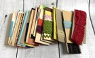 Mixed Lot Of Vintage Sewing Supplies  Tools Needles Thread Pins Ribbon 0141