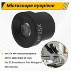 Wf25x Microscope Eyepiece 12mm Wide Field Of View For 23 2mm Mount Port3964