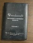 Beechcraft Mechanics Reference Manual 2 Volume Set 1966 4th Edition 