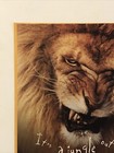 1998 Us Army Rotc Print Ad Lion Jungle Out There Vtg 90s Smartest College Course