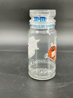 Vintage 1984 Los Angeles Usa Olympics M m   s Glass Candy Jar Canister Lid Sealed