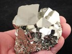 Larger  Super Nice And 100  Natural Pyrite Cube Cluster Peru 444gr