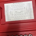 Snap-on Tools Tdtdm500a 76-piece Master Tap   Die Set W  Original Case