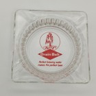 Vintage Grain Belt Beer Glass 4  X 4  Advertising Cigarette Ashtray No Chips