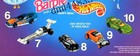 1996 Mcdonalds Hot Wheels Complete Set Of 5 Happy Meal Toys 