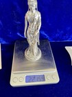 Figurine Sterling Silver 925 Statue Saint Kannon Bodhisattva New Old Stock