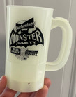 Vtg Halloween Glow In The Dark Budweiser Monster Party Plastic Cup Bud Light