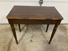 Vintage Organ Bench  Measures 24 75in W X 22in T X 13 75in D 