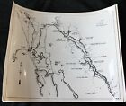 Vintage Hungry Horse Dam Montana Planning Maps From 1950  Very Old 