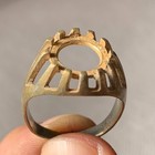 Very Rare Ancient Bronze Antique Roman Ring Amazing Very Stunning Artifact