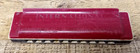 Vintage 1950s Magnus Plastic Harmonica - Red