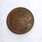 Lot Of  7   Us Two Cent 2c  Coins - 2-1864  1865  1866  1867  1868  1869