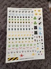Warhammer 40k Chaos Space Marine Transfer Sheet X4  Space Wolves X1  old 