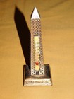 Vintage 6  High Souvenir Washington Dc Monument Metal 