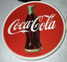 Vintage Coca Cola Plastic Coasters -  lot Of 12   Value Priced