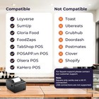 Thermal Receipt Printer  80mm Pos Printer W auto Cutter  Usb wifi Interface F   