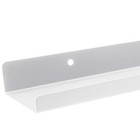 White Wall Nail Polish Storage Racks Heart-shaped Display Rack Polish Organizer