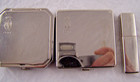 Two Vintage Cody Face Powder Compacts   Lipstick Holder