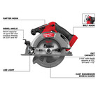 Milwaukee 2833-20 M18 Fuel 6-1 2  Cordless Brushless Circular Saw  tool Only