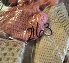 Vintage 4 Pairs Doll Booties Various Sizes For Antique Bisque Dolls Lot 2163