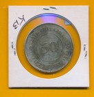 Straits Settlements - 1894 Silver - 50 Cents - Km  13 - Rare -  261 - Wow 