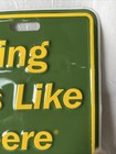 John Deere Green Yellow License Plate  6x12  Made In Usa