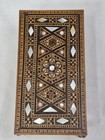Vintage Moroccan Table Exquisite Inlay Artist Miniature Dollhouse C1980s 1 12