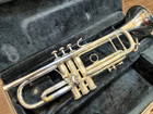 Bach Stradivarius 180ml37sp Trumpet Used With Hard Case Serviced