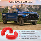 Tow Hook Covers For Chevy Silverado 1500 2007-2026  gmc Sierra 1500  2007-2018  