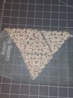 4 Vintage Lace Medallions Triangle - Banner Wedding Dress Party Shower Junk Jour