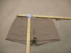 Nwt Mossimo Size 2 Womens Beige Cotton Blend Zipper Chino Casual Shorts 548
