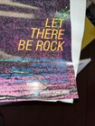 Vtg  1985 Ac dc Let There Be Rock Angus Young Video Poster Rare 20x30 Original