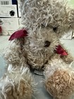 Radcliffe Russ Berrie Teddy Bear  3283 Tan Plush Stuffed Animal 12  Vintage