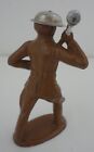 Vintage Barclay  711 Drum Major Toy Soldier W  Tin Helmet