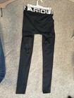 Under Armour Men s Compression Cold Gear Leggings Size Small Black Nwt