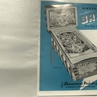 1958 Gottlieb Brite Star Pinball Advertising Flyer