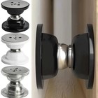 1pc Magnetic Door Stopper  Strong Silicone Anti-collision Silent Catch - New