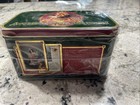 Anheuser-busch Card Set Embossed Metal Collector Box 1996 Vintage Advertising