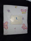 Pottery Barn Kids Cotton Garden Bug Toddler Duvet Butterfly Floral Pink White