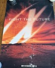 Vintage X Files Fight The Future Green red Movie Posters Double Sided