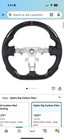 Nissan 370z Carbon Fiber Steering Wheel  