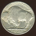 1919-s Buffalo Nickel   Circulated   Semi-key Date   Free Shipping