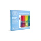 7    Potholder Weaving Kit - Sturdy Metal Loom   Cotton Loops In Rainbow Colors -